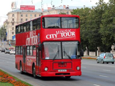 Экскурсия по Минску на Двухэтажном автобусе.