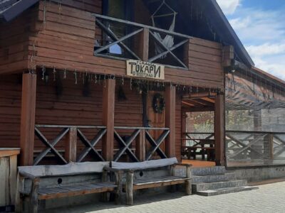 Дом-баня в Агроусадьбе «Токари»