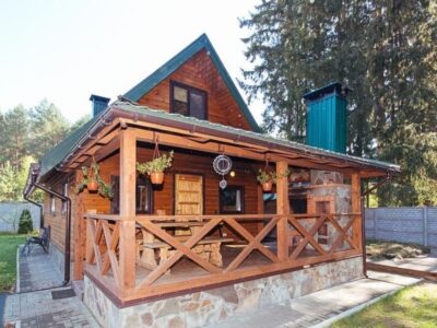 Дом с баней в усадьбе «Домики в Лесу»